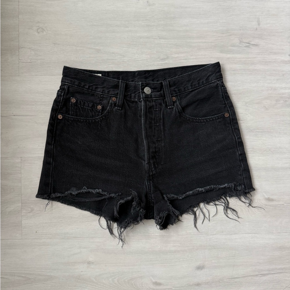 Levi’s Premium 501 Cut off Jean Shorts